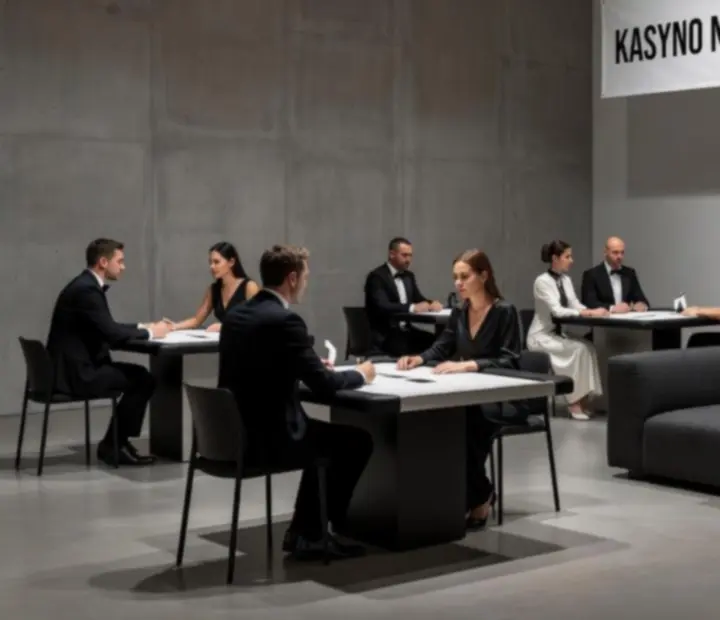 Event Casino Black & White w galerii sztuki w Warszawie