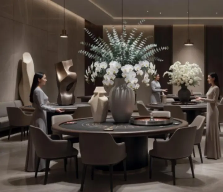 Eleganczna gala z aranżacją inspirowaną casino-style